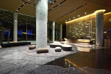 Example of a minimalist home design design in Other