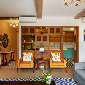 Contemporary with a touch of tropical