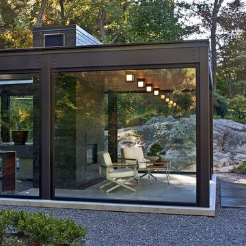 Glass House in the Garden