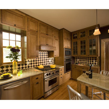 Arts and Crafts Bungalow Kitchen & Bath Renovation and Master Suite Addition