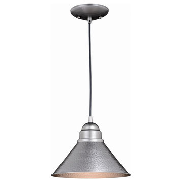 Vaxcel - Outland 1-Light Outdoor Pendant in Farmhouse and Barn Style 7.5 Inches