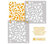 Venetian Scroll Allover Stencil, Reusable Stencils For Walls, DIY Wall Decor