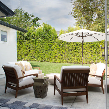View of Lounge Seating in the Patio