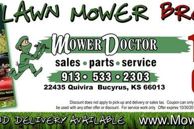 Lawn Mower Repair  from the Mower Doctor ~ Kansas City