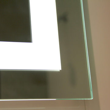 Bathroom mirror with lights