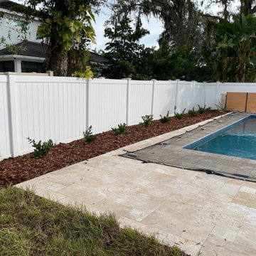 Winter Park Florida sod replacement backyard landscape design installation
