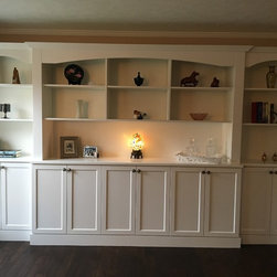 LIVING ROOM BUILT INS - Storage And Organization