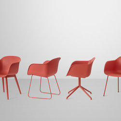 Fiber Chair - Swivel base - Dining Chairs