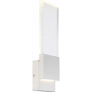 Nuvo Lighting 62/1503 Ellusion - 14.38 Inch 15W 1 LED Large Wall Sconce