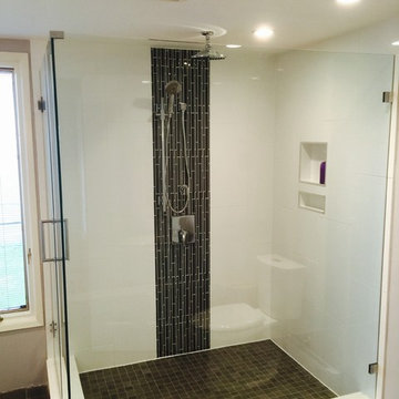 90 Degree Frameless Glass Shower Doors, Greater Vancouver Shower Glass