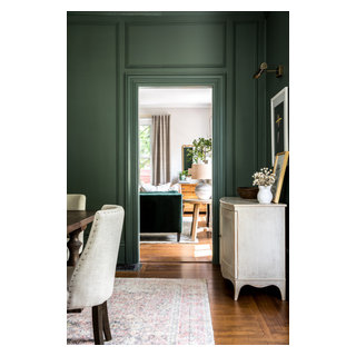 Salem Townhouse Dining Room - Transitional - Dining Room - New York ...