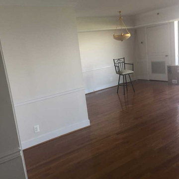 Hardwood Floor Before