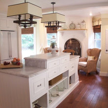 kitchens with fireplaces