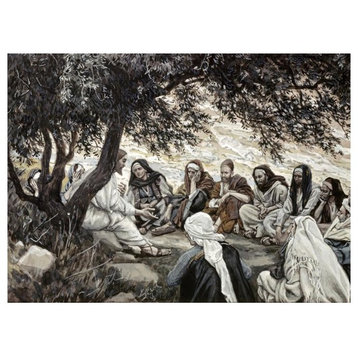 "Christ's Exhortation To The Twelve Apostles" Print by James Tissot, 24"x18"