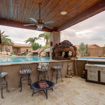 Custom Home with outdoor recreation area surpassing most resorts