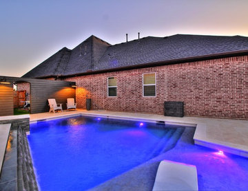 Modern Geometric Pool