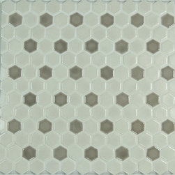 1&rdquo; Hex Netted - Mosaic Tile