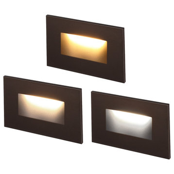 Leonlite 3 Pack 5CCT LED Step Light Dimmable Indoor Outdoor, Oil Rubbed Bronze