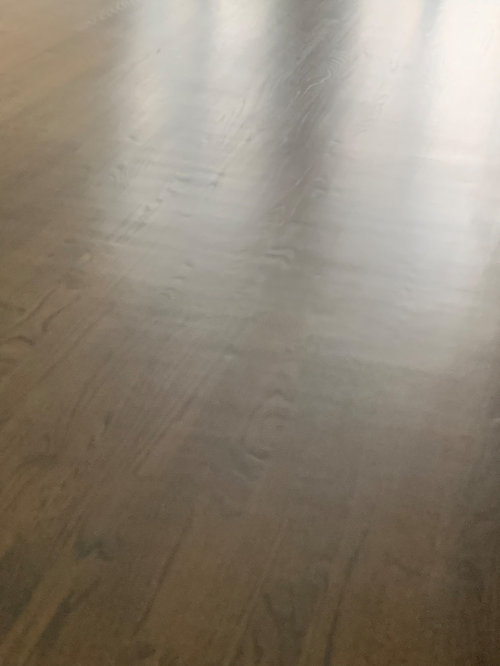 Ridges on refinished floors
