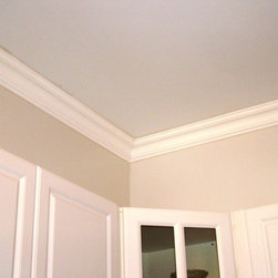 110 DCT Plain Styrofoam Crown Molding-6 in wide & 6.5 ft. long - Wallpaper
