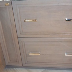A310 Manhattan Cabinet Knobs & Pulls, Polished Nickel - Home Improvement