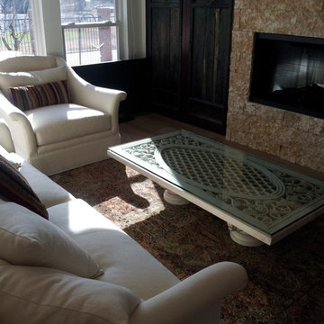 Marble Panel Coffee Table