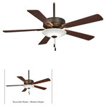 Minka Aire - Minka Aire F656L-ORB Contractor Uni-Pack LED 52" Ceiling Fan, Oil Rubbed Bronze - Bulb Included: Yes