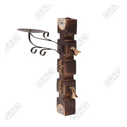 CRAFTIQUE DHOKRA CANDLE STAND - Candles & Candle Holders