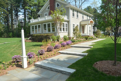 Example of a classic home design design in Boston