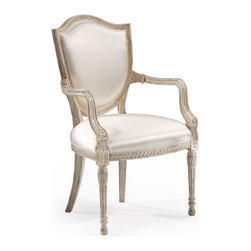 Inviting Home Inc. - Hepplewhite-Style Armchair - Dining Chairs