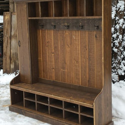 Hall tree locker - Storage Cabinets