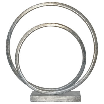 Amiya Metal Sculpture, Silver