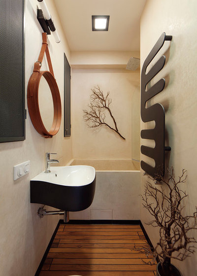 Современный Ванная комната by Студия Enjoy Home