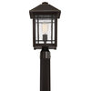 Quoizel CPT9010 Cedar Point 1 Light 18"H Outdoor Post Light - Palladian Bronze