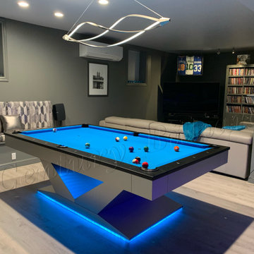 Custom Moden LED Pool Table