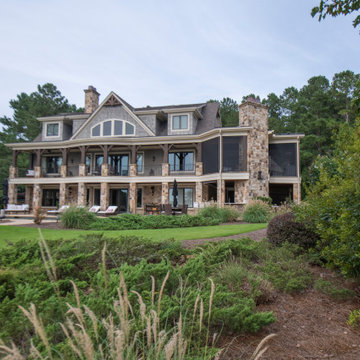 Lake Oconee Outdoor Grill Area