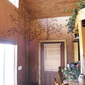 Aspen Trees with Faux