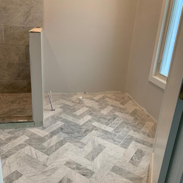 Renovated A Bathroom