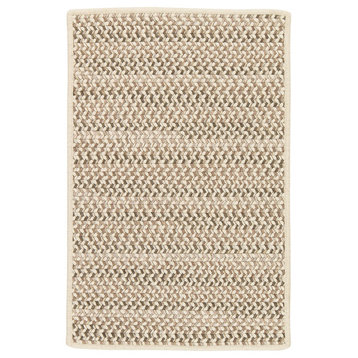 Chapman Wool Rug, Natural, 12' Square