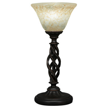 Elegante 1-Light Table Lamp, Italian Marble