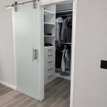 Barn Door Wall Slide Room Divider -Moreno Valley, California