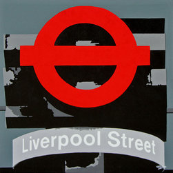 Underground Liverpool Street - Paintings