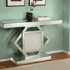 Nowles Mirrored Console Table