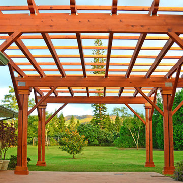 Wooden Garden Pergolas