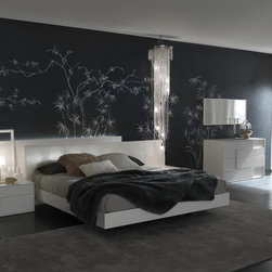 NIghtfly White Bedroom by Rossetto - Bedroom Furniture Sets