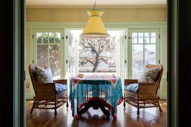 Dining room - coastal dining room idea in Los Angeles