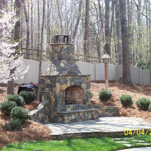 Outdoor Fireplace