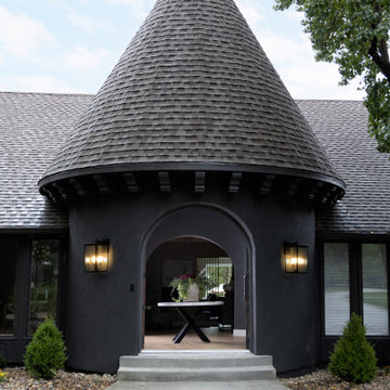 A Father's Fairytale Castle: Front Exterior/Entryway