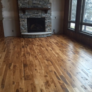 Photo Gallery of several reclaimed flooring projects