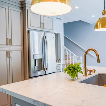 Redondo beach open concept for kitchen, dining area.